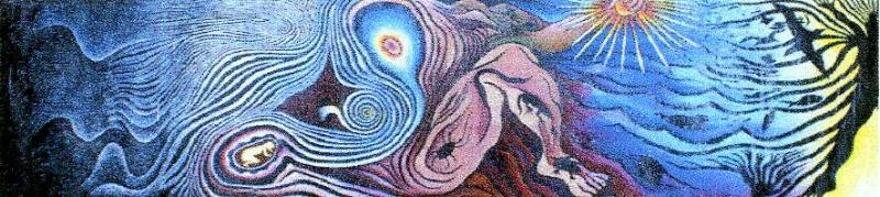 Color cartoon for The Creation tapestry