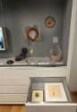 Installation view of Elegant Armor: The Art of Jewelry at the Museum of Arts and Design, New Yo…