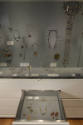 Installation view of Elegant Armor: The Art of Jewelry at the Museum of Arts and Design, New Yo…