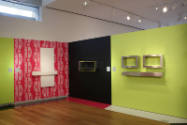 Installation view of Totally Rad: Karim Rashid Does Radiators at the Museum of Arts and Design,…