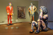 Installation view of Bigger, Better, More: The Art of Viola Frey at the Museum of Arts and Desi…