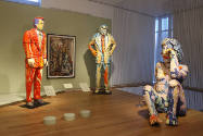 Installation view of Bigger, Better, More: The Art of Viola Frey at the Museum of Arts and Desi…
