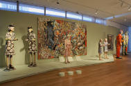 Installation view of Bigger, Better, More: The Art of Viola Frey at the Museum of Arts and Desi…