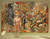 Installation view of Bigger, Better, More: The Art of Viola Frey at the Museum of Arts and Desi…