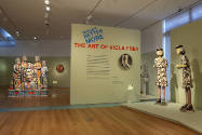 Installation view of Bigger, Better, More: The Art of Viola Frey at the Museum of Arts and Desi…