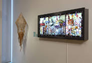 Installation view of Intertwined: Contemporary Baskets from the Sara and David Lieberman Collec…