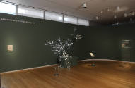 Installation view of Dead or Alive at the Museum of Arts and Design, New York (April 27–October…