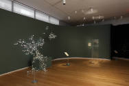 Installation view of Dead or Alive at the Museum of Arts and Design, New York (April 27–October…