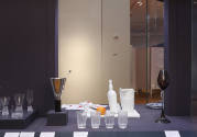 Installation view of Eat Drink Art Design at the Museum of Arts and Design, New York (September…