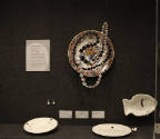 Installation view of A Bit of Clay on the Skin: New Ceramic Jewelry at the Museum of Arts and D…