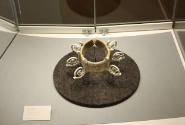 Installation view of A Bit of Clay on the Skin: New Ceramic Jewelry at the Museum of Arts and D…