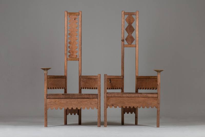 Toribio & Alcira Throne Chairs