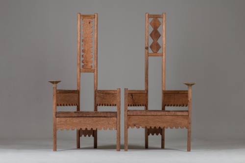 Toribio & Alcira Throne Chairs