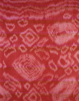 Pink tie-dye-warp