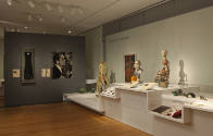 Installation view of Crafting Modernism at the Museum of Arts and Design, New York (October 11,…