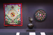 Installation view of The Global Africa Project at the Museum of Arts and Design, New York (Nove…