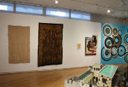 Installation view of The Global Africa Project at the Museum of Arts and Design, New York (Nove…