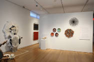Installation view of The Global Africa Project at the Museum of Arts and Design, New York (Nove…