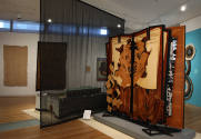 Installation view of The Global Africa Project at the Museum of Arts and Design, New York (Nove…