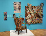 Installation view of The Global Africa Project at the Museum of Arts and Design, New York (Nove…