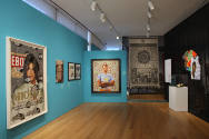 Installation view of The Global Africa Project at the Museum of Arts and Design, New York (Nove…