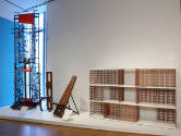 Installation view of The Global Africa Project at the Museum of Arts and Design, New York (Nove…