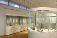 Installation view of Think Again: New Latin American Jewelry at the Museum of Arts and Design, …