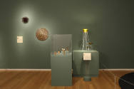 Installation view of Dead or Alive at the Museum of Arts and Design, New York (April 27–October…