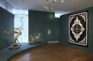 Installation view of Dead or Alive at the Museum of Arts and Design, New York (April 27–October…