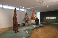 Installation view of Dead or Alive at the Museum of Arts and Design, New York (April 27–October…