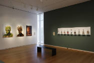 Installation view of Dead or Alive at the Museum of Arts and Design, New York (April 27–October…