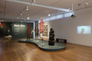 Installation view of Dead or Alive at the Museum of Arts and Design, New York (April 27–October…