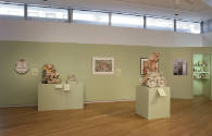 Installation view of Bigger, Better, More: The Art of Viola Frey at the Museum of Arts and Desi…