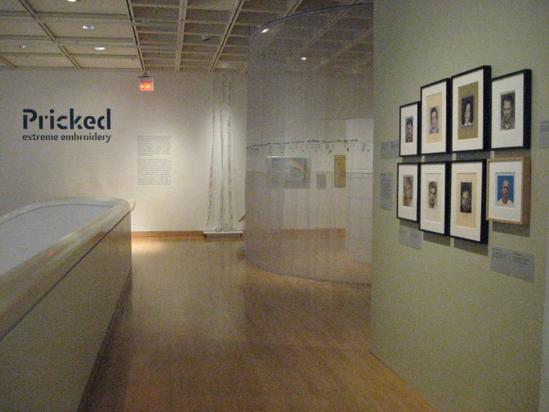 Pricked:  Extreme Embroidery