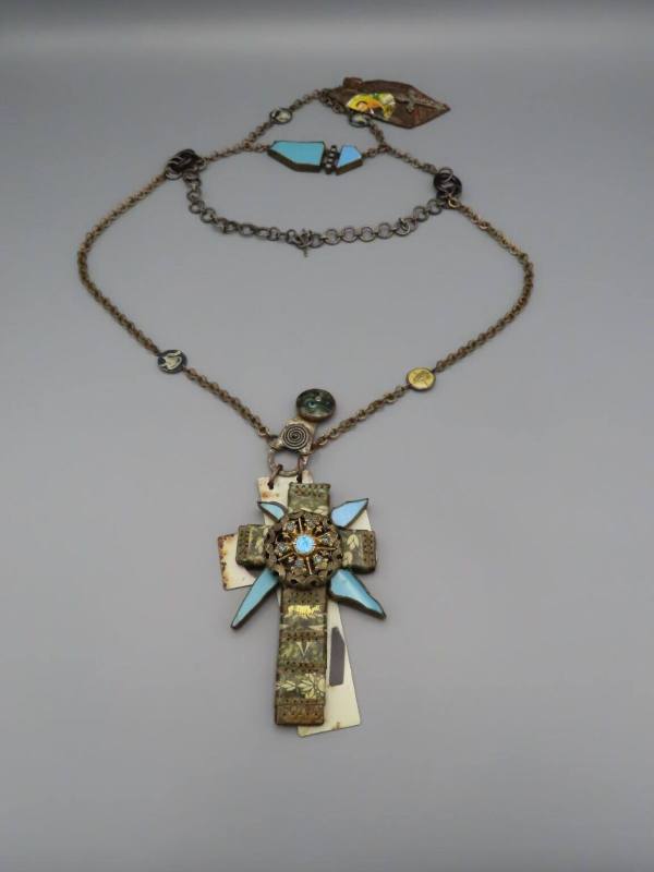 Cross Country Cross Necklace