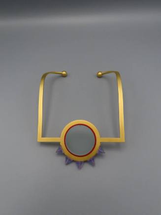 Neck Collar No. 7 and earrings from the "Neck Collar" series