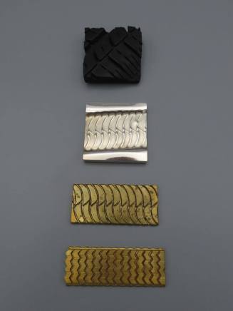 Tread Wear Brooches: Square Series 6
