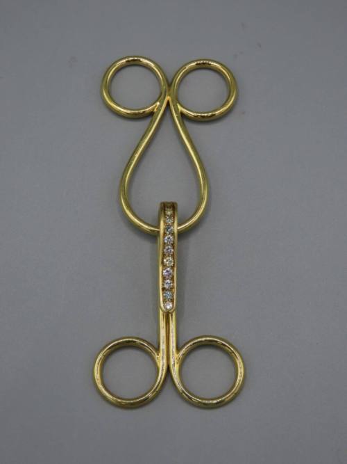 Hook and Eye Brooch