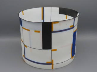 Cylinder #5 Blue Yellow Black