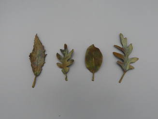 Rhododendron Leaf Brooch