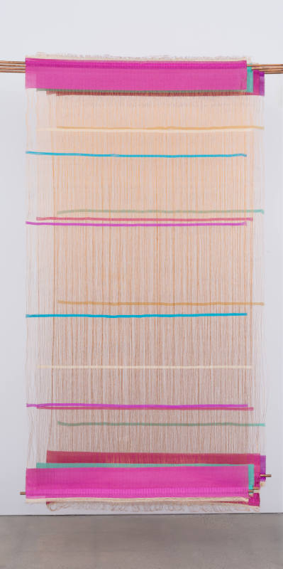 Homage to Cruz-Diez tapestry