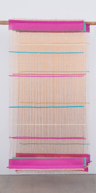 Homage to Cruz-Diez tapestry