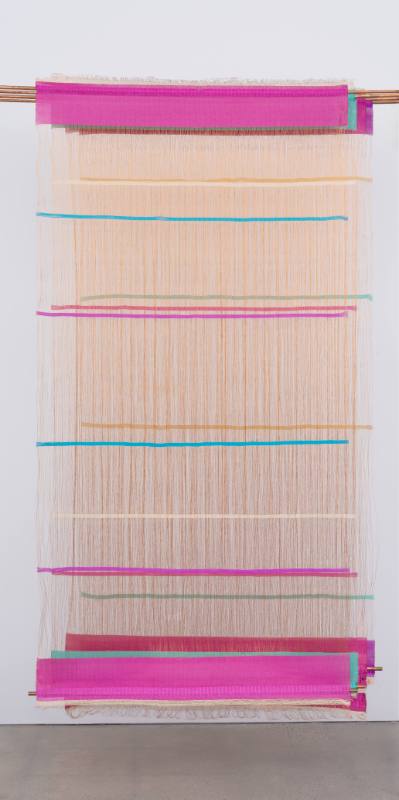 Homage to Cruz-Diez tapestry