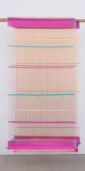 Homage to Cruz-Diez tapestry