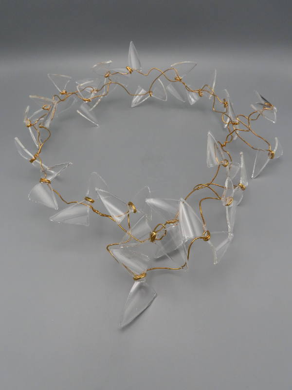 Like Moths to a Flame (neckpiece)