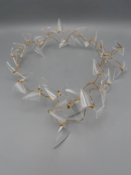 Like Moths to a Flame (neckpiece)