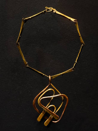 Installation view of "Douriean Fletcher: Jewelry of the Afrofuture" at the Museum of Arts and D…