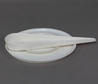 Round Tray with Two Servers