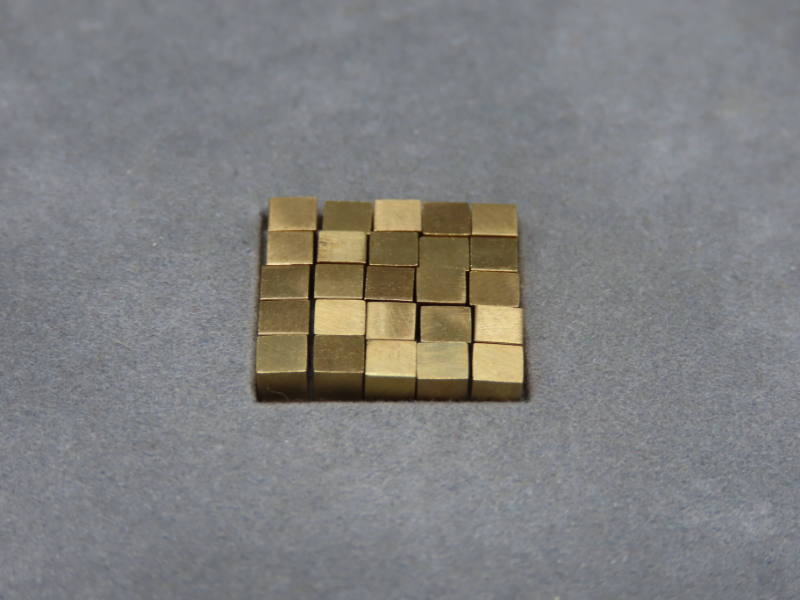 "Aufgerastert"(Object)