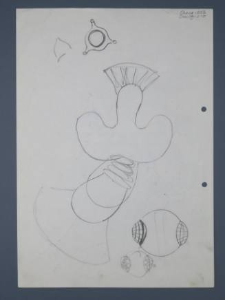 Drawing related to Untitled (brooch)